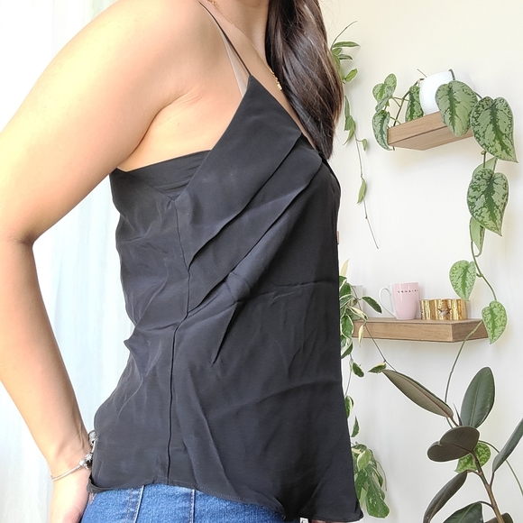 Aritzia black silk cami NWT - Picture 3 of 12